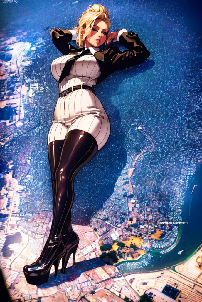 (1 thin girl standing with open thin legs wide:1.4), (open legs:1.3), (slim thighs:1.3), legs apart, solo, (naked:1.7), standing in glass wall, BREAK, (thin long legs:1.5), (short torso:1.5), (large perky breasts:1.3), (thin waist:1.2), BREAK, squirting out excessive pussy juice, BREAK, (long black thighhighs:1.4), (long necktie:1.2), highheels, (pigeon toed:1.2), BREAK, smile for viewer, nose blush, open mouth, heavy breathing, BREAK, skyscrapers in distance, BREAK, full body, masterpiece