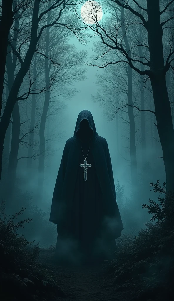 The rise of the Antichrist - a symbolic image of a shadowy figure or an empty throne, surrounded by darkness, which suggests the emergence of evil.