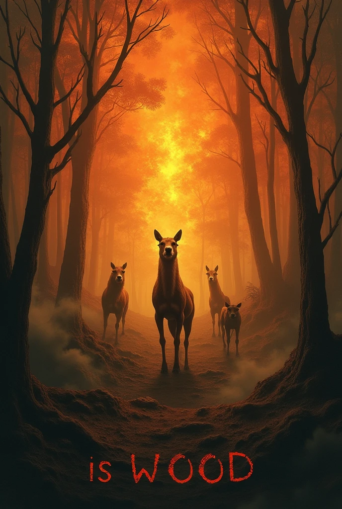 A world where humans, men and women, walk on four legs like animals and behave like animals in the naked state. And animals walk on two legs like humans and behave like humans, and humans also produce milk from women.