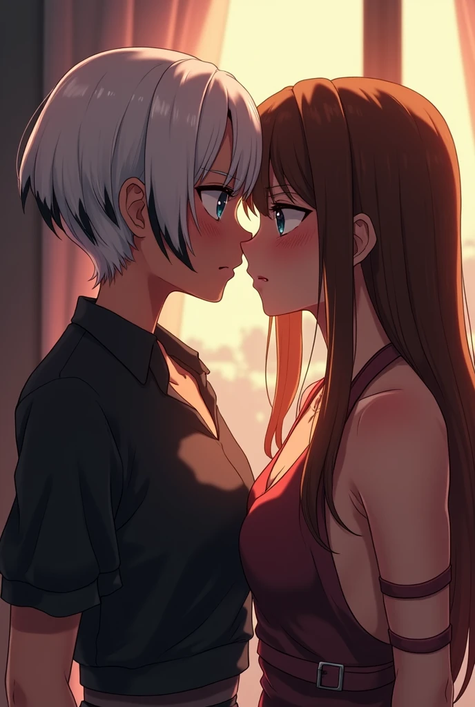 Kirishima kissing bakugo