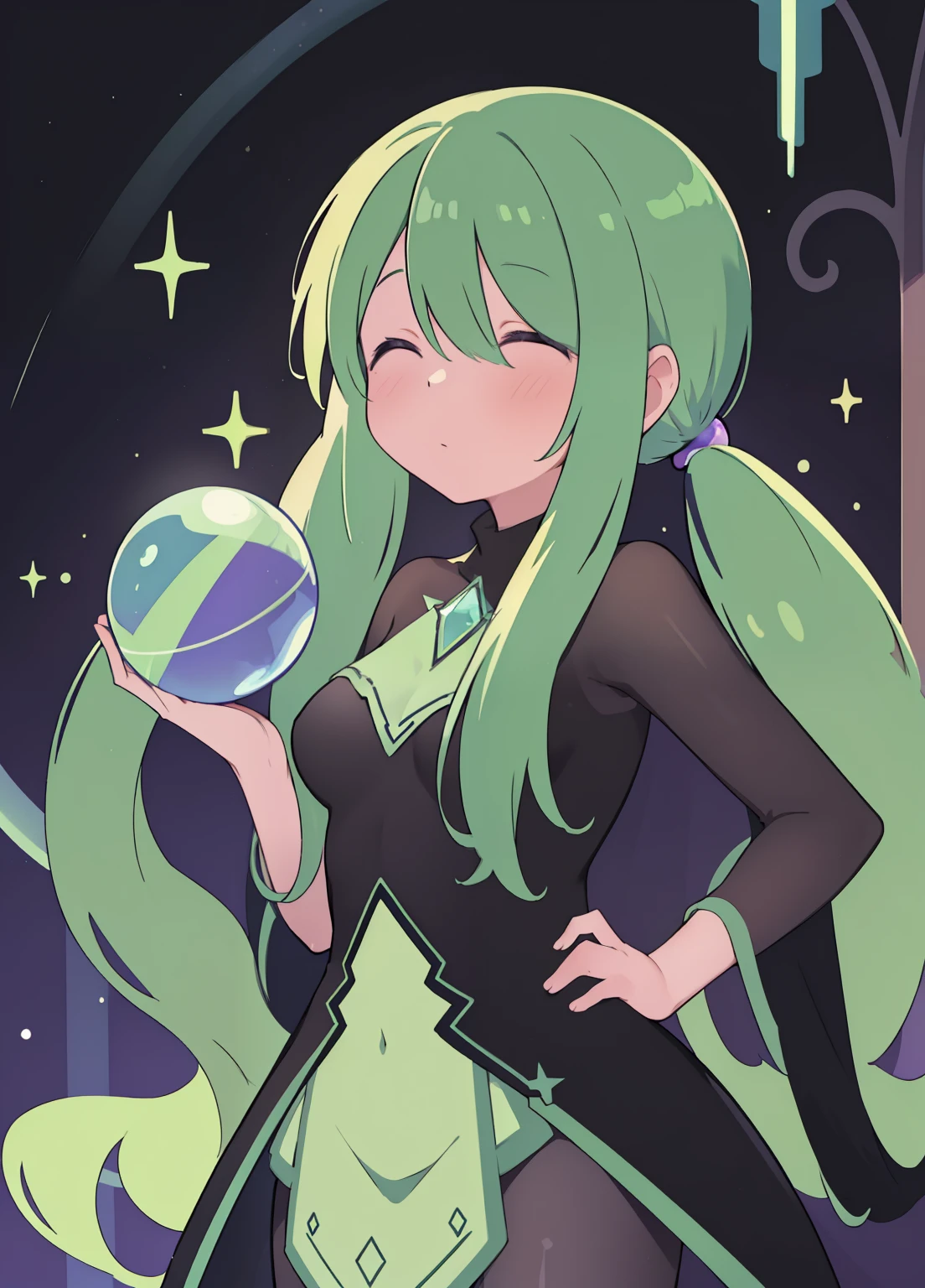 Slime and the ghost in uniform