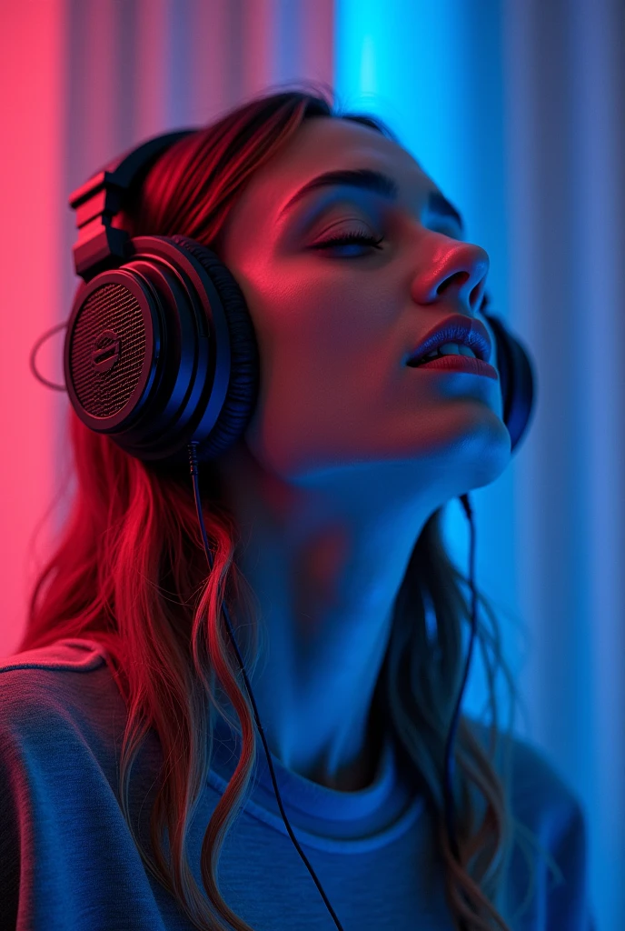 tattooed with headset