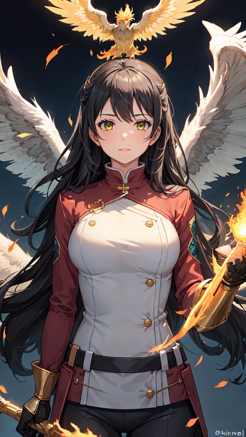 ​masterpiece、ful:1.5、stands、8K、3D、realisitic、Ultra Micro Photography、top-quality、Super Detail CG Unity 8K Wallpapers、frombelow、intricate detailes、(1 female)、18year old、Glossy CRIMSON RED Pre-Gate Mini Skirt:1.4,(sama1、tiarra、Sailor Senshi Uniform、white glove、red sailor collar、a red skirt、Sailor Senshi Uniform:1.2、Sailor Mars:1.2、meishaonv)、incredibly long straight purplish-black hair:1.2、beautiful straight long hair with luster,: 1.2、Sailor Senshi Uniform、((very large purple bow in the center of the chest,:1.4、Golden tiara on the forehead:1.5、、Red gloves on the elbows:1.1、Glossy crimson red enamel long knee high boots with luxurious gold decoration:1.3、saturated crimson red collar、Saturated crimson red sailor color、Long white latex gloves with luxurious gold decoration:1.3、very large red bow behind the waist,:1.1、a red choker、 Cleavage looks sexy bold and big、Red star-shaped earrings))、SMMars very long hair, parted bangs,(seducting smile、Very Clean Face、Details of face:1.5、Bright purple eyes、beautiful countenance、beautidful eyes、shinny eyes、thin lipss:1.3、thin and sharp pale eyebrows,、long dark eyelashes、Double eyelashes)、Luxurious golden gemstones、Huge white wings、thin, thin and muscular,、Muscular abs,a small face、huge breasts、perfectly proportions、thin-waist、sexy model posing、 Visible Pore、perfect hand:1.5、(Very thin and fit high gloss white holographic leather)、Bold and sexy thin high leg swimsuit、octan render、highly dramatic picture、Strong natural light、sunlights、exquisite lighting and shadow、dynamic ungle、Digital SLR、foco nítido:1.0、Maximum clarity and sharpness、(Space Background、Dynamic flames on the background,Human on Fire:1.2、fire, fireball, fire sparks,Dynamic Fire、Burning hair,Dynamic Frames、rays of moonlight、a moon、Dynamic Background、detailedbackground)