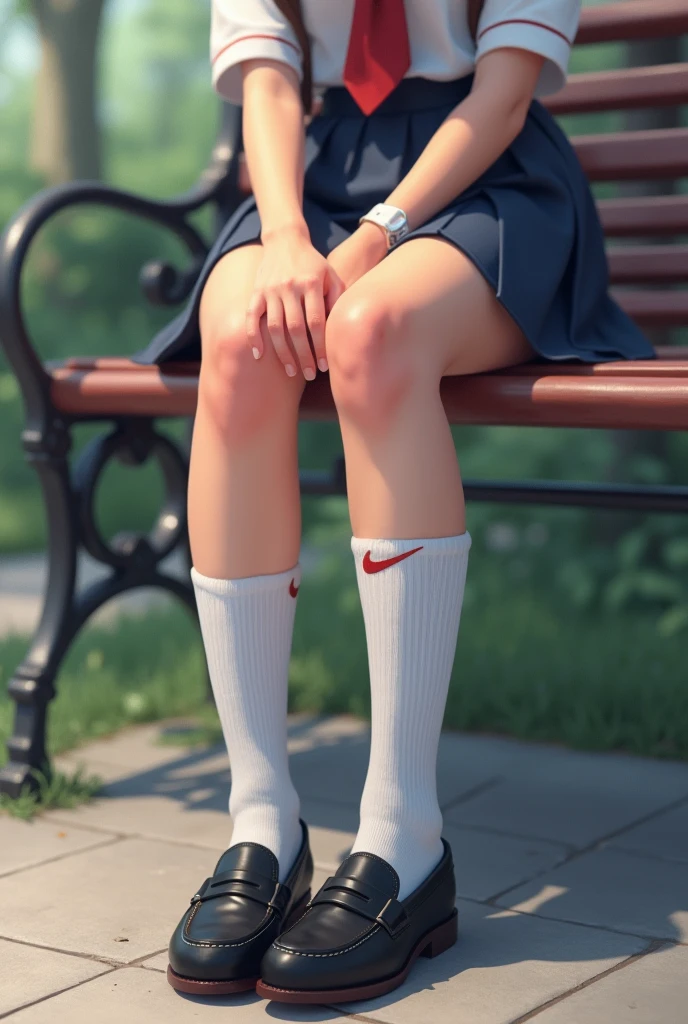 (absurdres, highres, ultra detailed),((masterpiece)), ((best quality:1.1)), High Resolution, 8k,1boy, (crotch bulge:1.1), shaded face, (white crew socks:1.1), (white ribbed socks:1.2), no-show socks, invisible socks, toes under socks, shorts,seamless socks, (puffy :0.8), (from below:1.1),
blue eyes, looking at viewer, short hair, facial, hand on knee, athlete,
seat on school staircase steps,anime style, indoors, look
