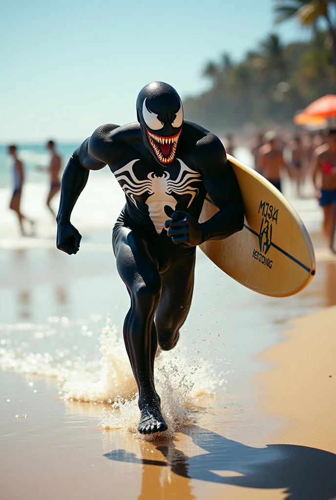 masterpiece, detailed, dynamic, photorealistic, a (naked:1.1) Hispanic male twunk (Ghostboy:1.1) <lora:Ghostboy_0.1Alpha:0.9>, brown hair, costume mask, costume shirt, white, G-String Thong with giant bulge, visible pecs, visible abs, erect nipples, grinning, walking on beach,