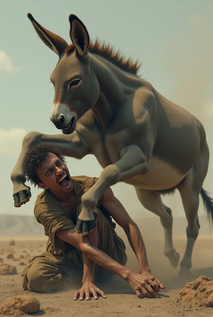((((realistic, photorealistic, photo, photography, 8k uhd, ultra-detailed, feral, standing on all fours)))), hyper realistic, terrordog, feral, thick thighs, realistic, detailed background, dark skin monster, claws, (short tail:0.8), (((((duo, faceless human, standing on all fours, in pain, Teats, lactation, paws, butt focus, close up, feces anal fingering)))))
