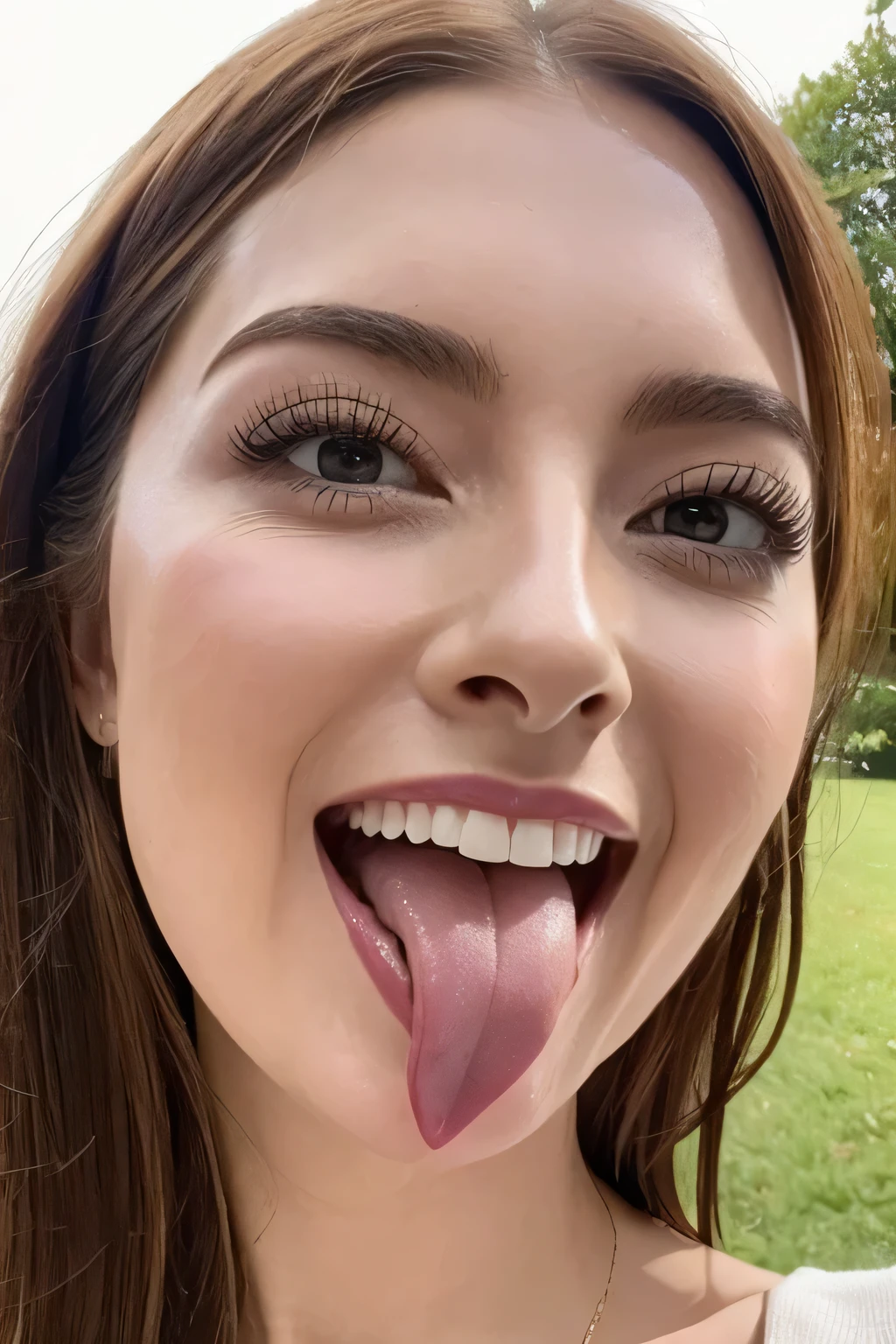 Superior quality，In the toilet，thrust out one's tongue，lipsticks，Drool，eye patche