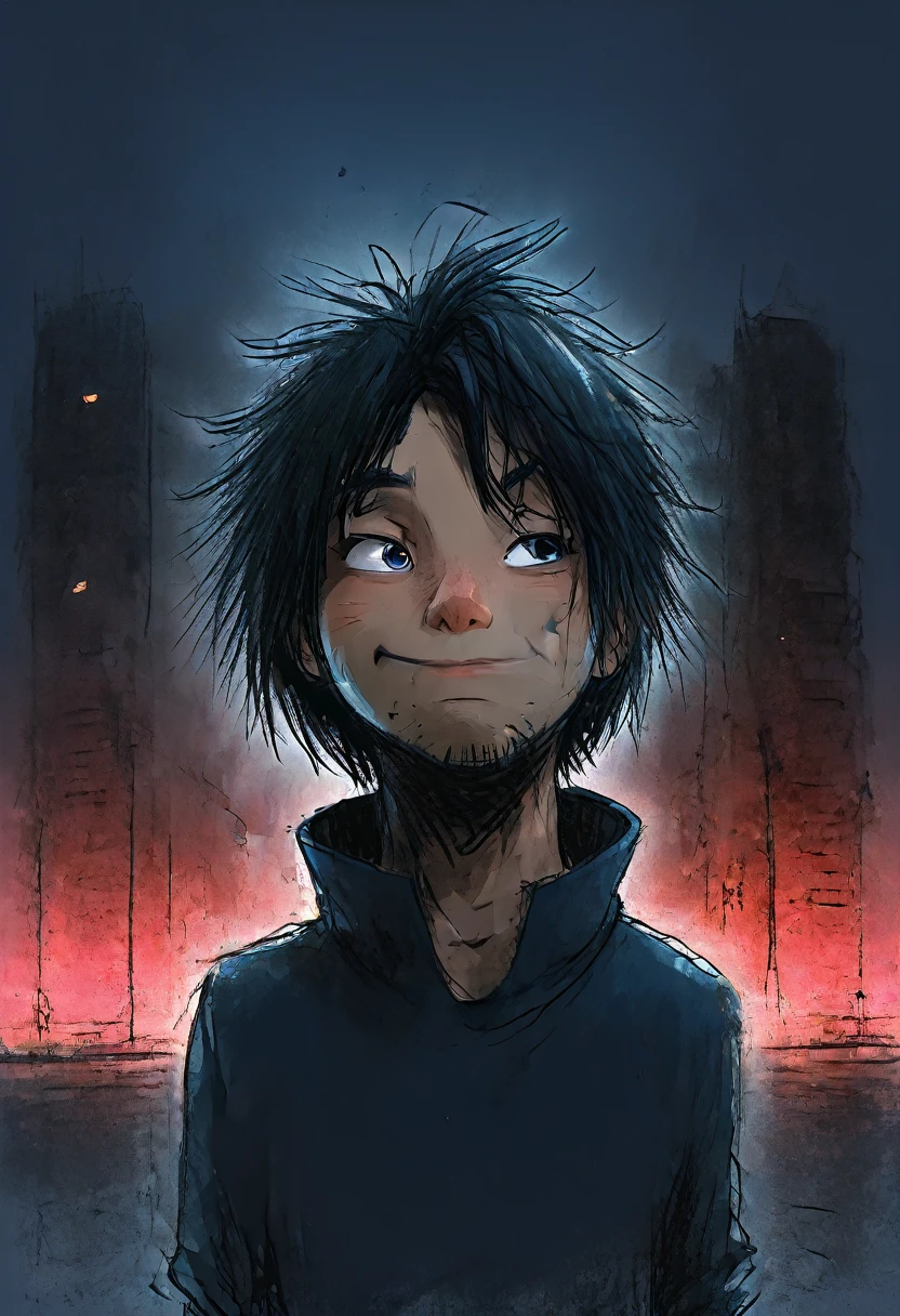 sasuke uchiha,detailed eyes, detailed face, ((art, high resolution, perfect photo) ), city at night, streets, neon, , (detailed: 1.2), atmospheric,profile photo,angry,expression angry
