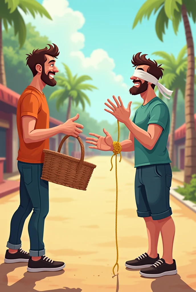 You need to act like a tenth grade student and you have to make a drawing that represents what is currently happening and what you interpret in the conflict between Palestine and Israel., that is very creative and cartoonish 