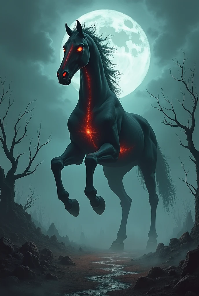 Scary horse