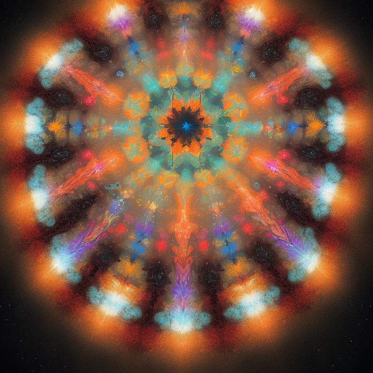 kaleidoscope, shimmering, beautiful, admiration, light, expanse, sensation,