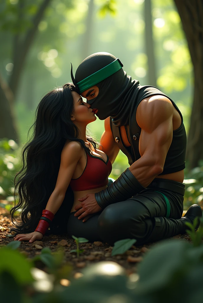 ((nsfw)), ((Kitana from mortal kombat)) instagram photo high quality, 20yo japanese girl, hazel grey eyes, laying back body facing up, naked in beach on blue towel with fjord background, large breasts, missionary vaginal  sex, spreading legs, legs up, deep, medium penis, , sharp focus, RAW color photo 4k, ((exposed vagina)), (Pubic hair:0.6)