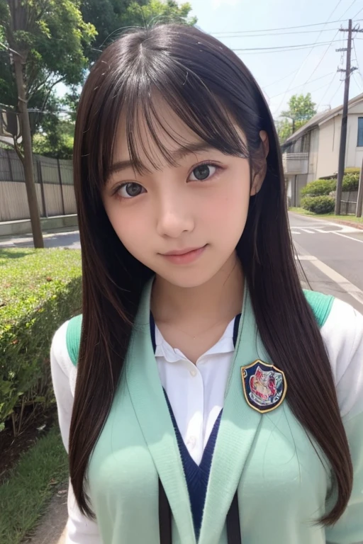 Female junior high school student, second year
