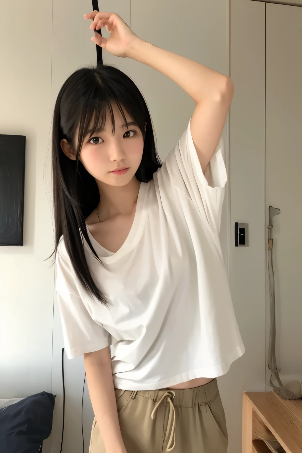Asian Beautiful Girl　cum shots　opening legs　front open shirt　opening legs　Wrists tied　short-hair　Sexual organics　opening legs　feeling of despair　Ripped clothes　I'm being held down　opening legs