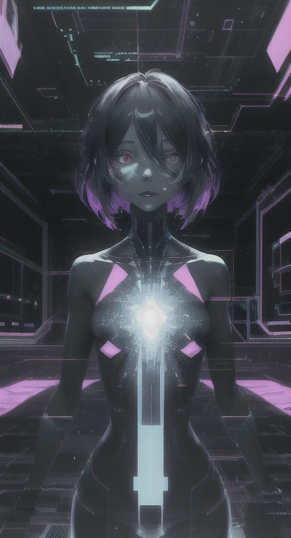 Masterpiece, high resolution, anime style beautiful girl, being in a dirty beaker, immersed in liquid, homunculus, magic circle, small room with phosphorescent flash, perfect beautiful girl, no clothes, luminous from within, staring at the viewer, laughter, 3d rendering, perspective, amazing anime illustration, impressive lighting, fantastic, dangerous, monstrous
