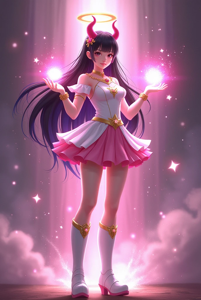 <lora:Pretty_Cure:0.8>, Yukishiro_Honoka, sexytoon, 1girl, smile, (magical, magnificent, masterpiece:1.3)