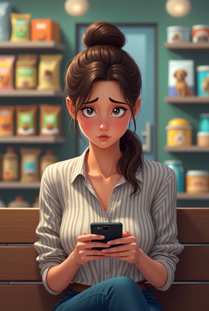 score_9, score_8_up, score_7_up, masterpiece, best quality, expressive, 2girls, serious, solo focus, mom, kitchen, phone pov, flushed, heavy blush, flustered, phone exposure, indecent picture on phone, facial, penis resting on face