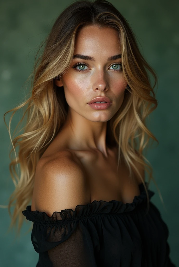 
(one-1-person:1.2), beautiful blonde lady, dark make-up, hyperdetailed photograph, smooth light, Portrait of head and shoulders, brazileira, brazil, naturals, fully body, ful dressed, Simpler, cover