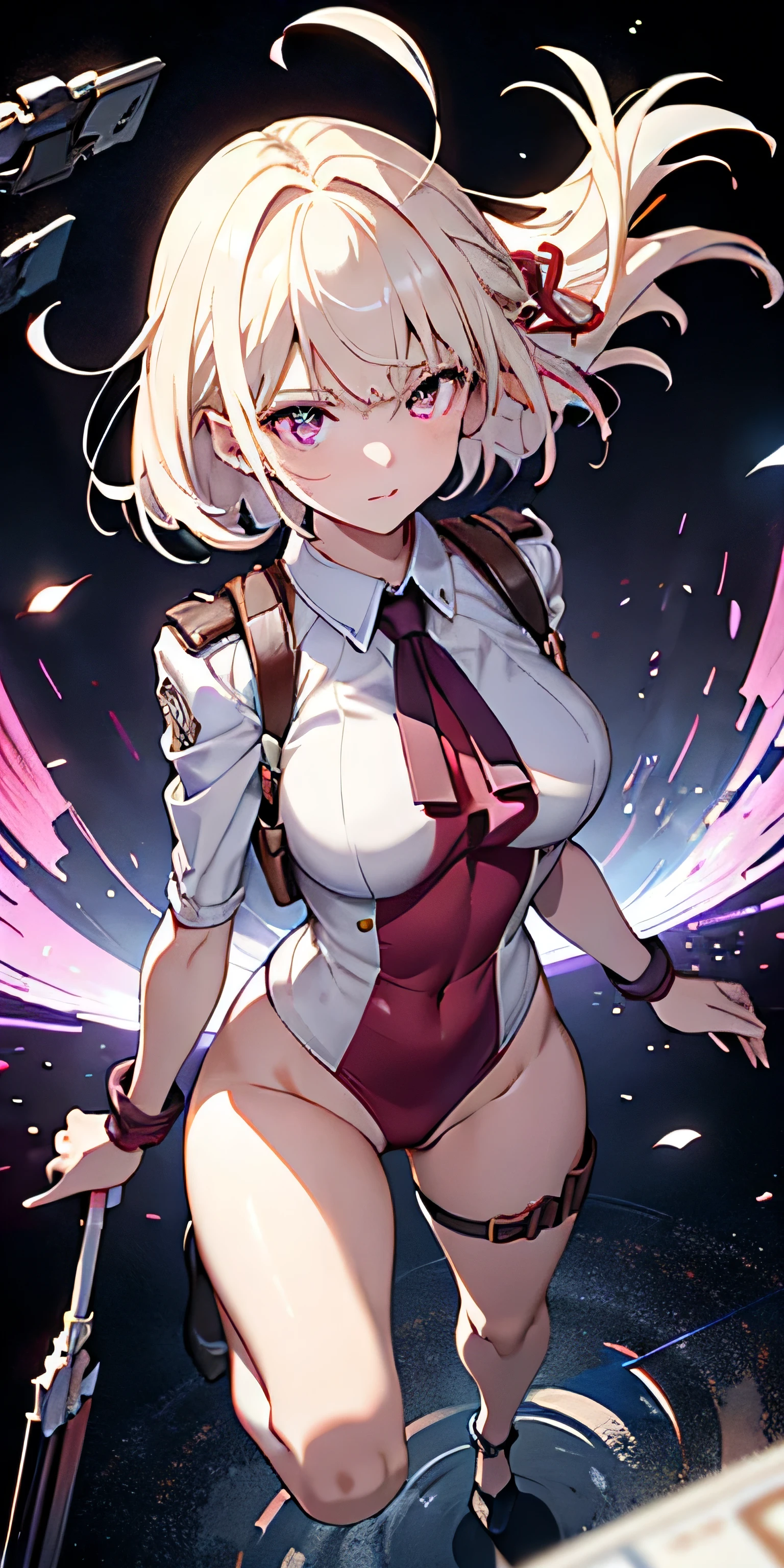 hand bra、Covering breasts with hands、Short Hair、Blushing、Embarrassed expression、Wet、