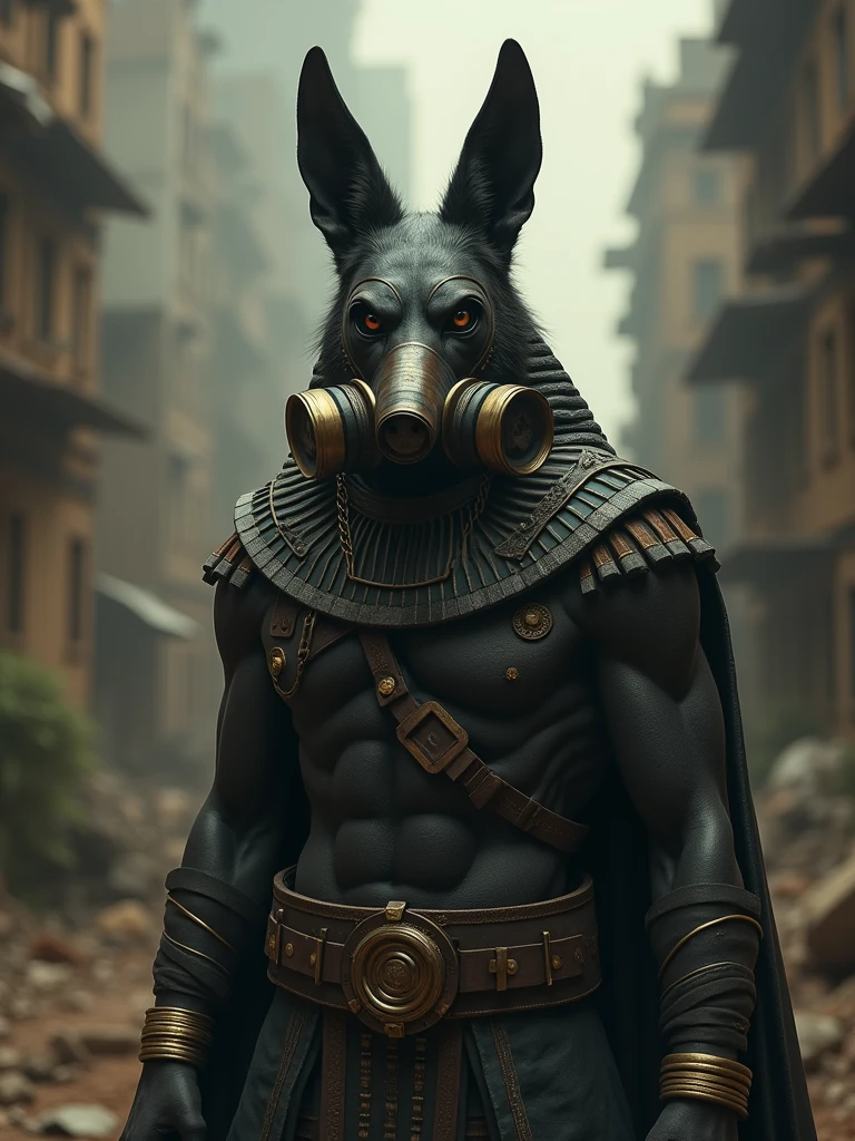 4 k , 8k , High Resolution , Meisterwerk, Anubis , furry , Pelzig , fursona , fur , Fell, dynamisches licht , gaming , Egypt , pyramiden , Mad Max , Dessert , hieroglyphs, Beautiful colors