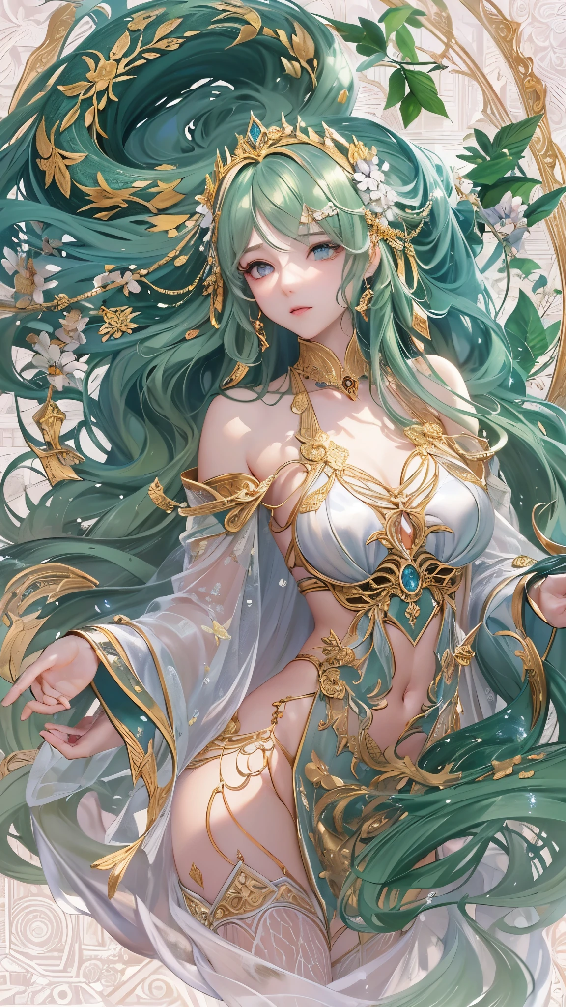 ((highest quality)),(ultra high resolution),(Super detailed),(detailed description),((best CG)),(best work of art),super precision art,amazing drawing art,(Fantasy art with intricate detail:1.5),