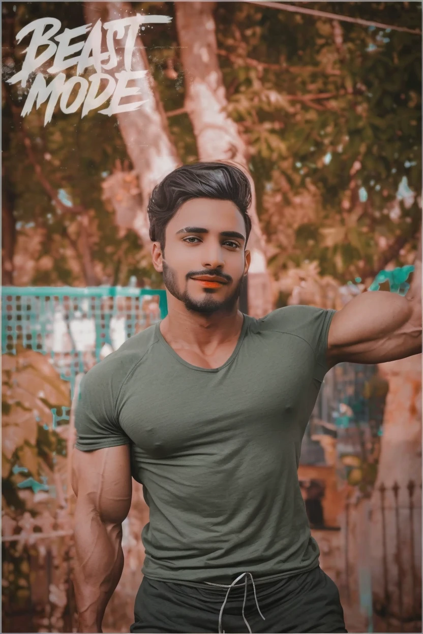 Muscles that are not prominent and can be said average and real