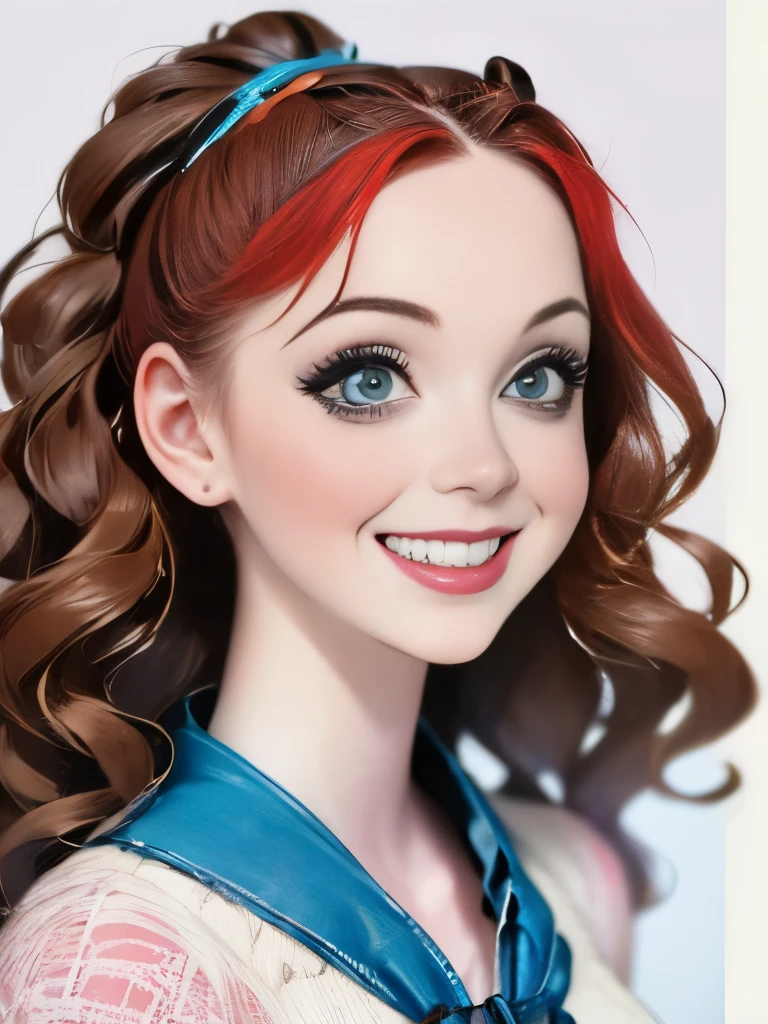 ((Alice in Wonderland  Cheshire Cat)), Full shot, Fluffy hair, Anthropomorphic expressions, Grin, Showing fangs Rich color, Exquisite details, Realistic, artsation, CG, Realistic, illusory engine, Real light and shadow, Beautiful rich colors, Amazing details, A pair of ears, Masterpiece, High quality