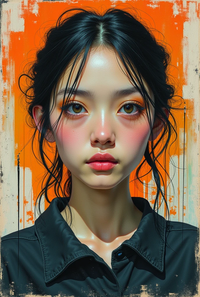 Asian Beauty Paint is being smeared from the face 1 liter Shyness