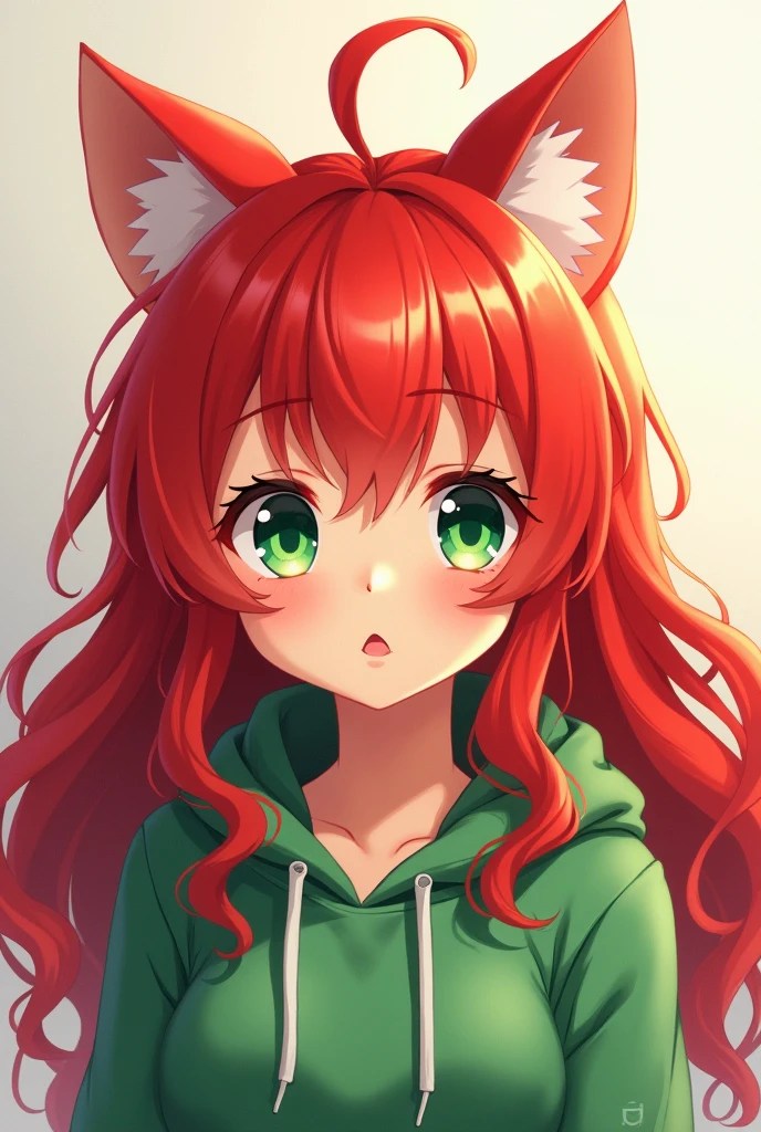 cat girl, chibi, Red hair, green eyes, gin jacket, reaches for the sign, which hangs on an autumn tree, rowan tree, Rendering, Anime background art, winner of the pixiv competition, Anime girl with cat ears cute!! chibi!!! cat girl, милый anime cat girl, with index finger, Nekomimi, anime cat girl!, cat girl, chemonomics, run, furry фураффинность, masterpiece, top quality, Best quality, official art, Beautiful and aesthetically pleasing:1.2), 2D, (Best quality, masterpiece), anime, (very detailed face), (very detailed eyes), White background, Ideal lighting