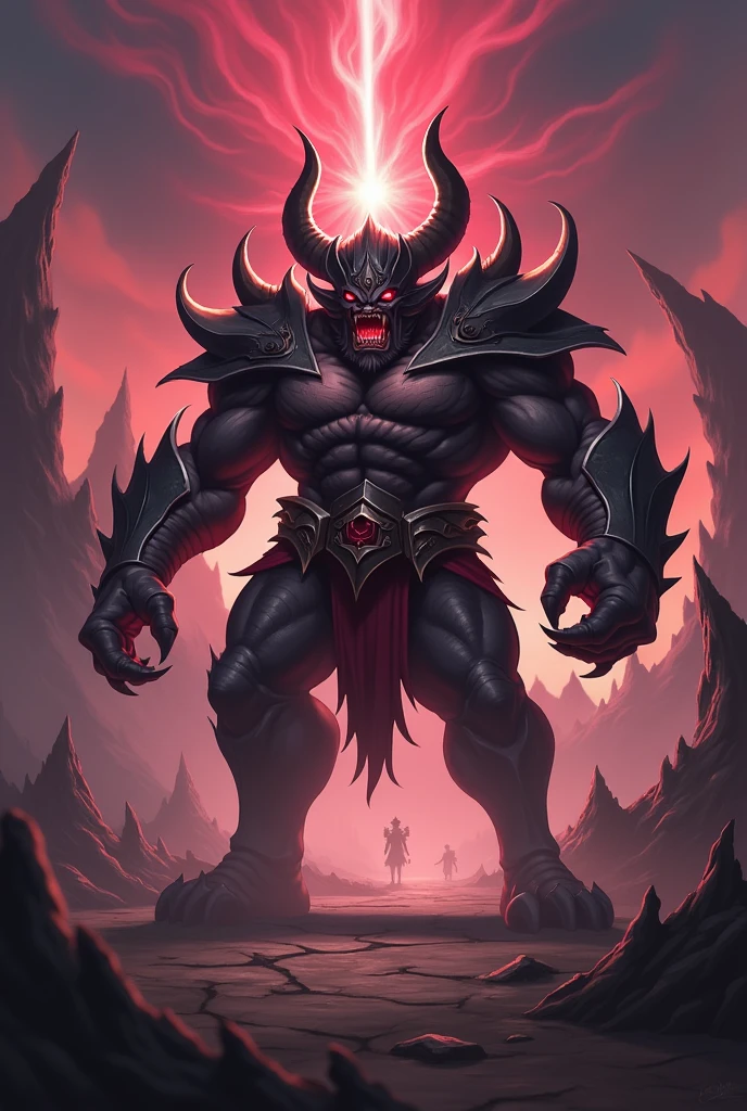 ((Um no, Pumped male demon with hairy dragon appearance and yellow eyes dawns with the (red skinned) e um corpo humanóide com feições feias que mostra sua força Intimidating Enforcera cheia de luxúria e malícia mostrando sua língua preta e dentes afiados babando se masturbando sentado com as coxas abertas olhando de um jeito que parece desafiador, Intimidating Enforcer, shameless, luxurious and seductive, (part of penile heresion, head appearing and becoming thick and hard so that your balls demonstrate satisfaction and relief with greater, bottom balls)), (there is another pumped humanoid demon, but he has white skin, Beyond the mouth, penetration between the groin, sucking the heresy on the penis, gay oral sex, looking satisfied, gaping mouth, gasping, tongue out) they covered his penis with their mouth