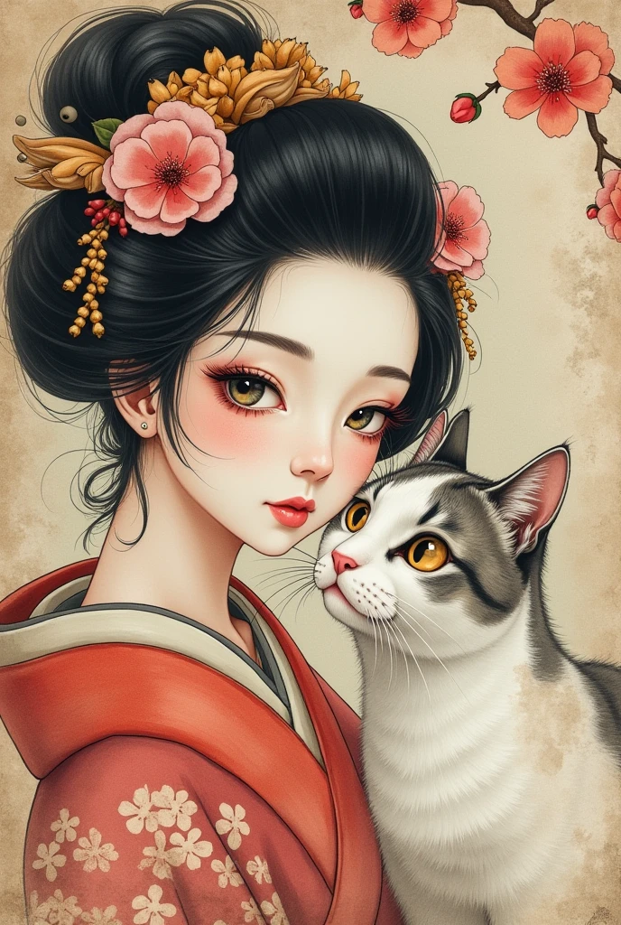 Japan cat sexy girl