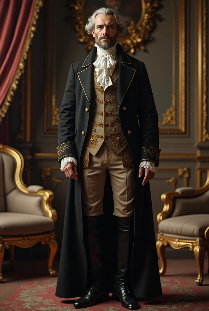 I want you to illustrate me the clothing of J. Müller's time.