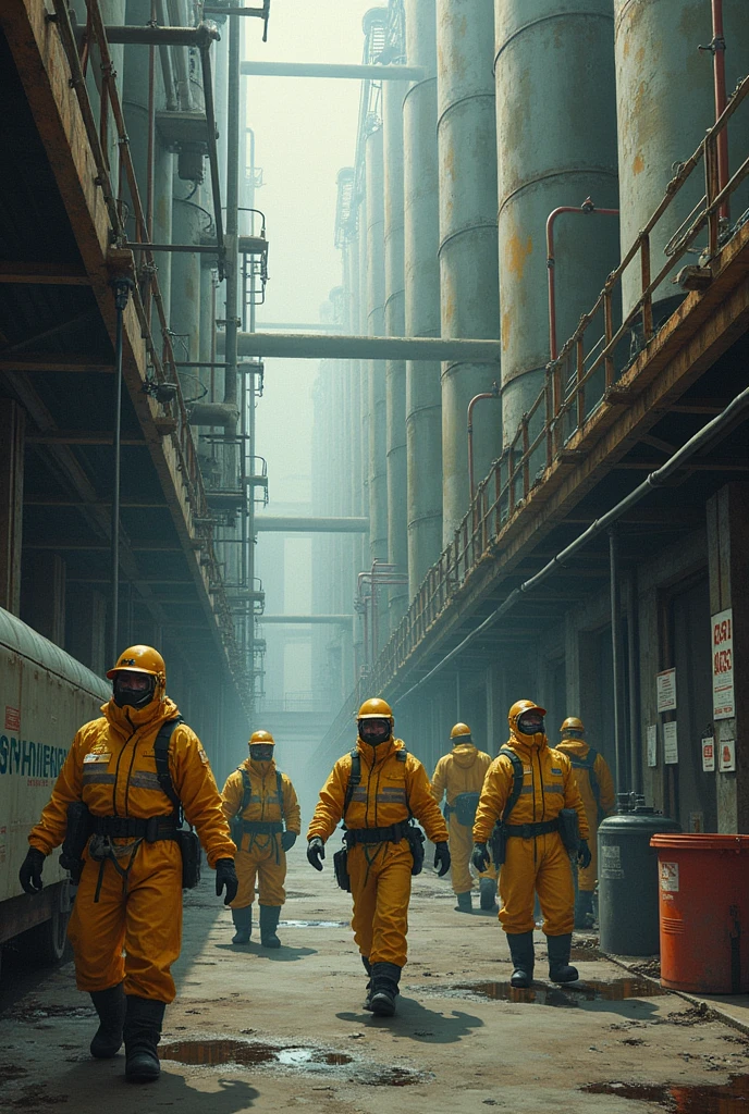 Working in paint industry without ppe

