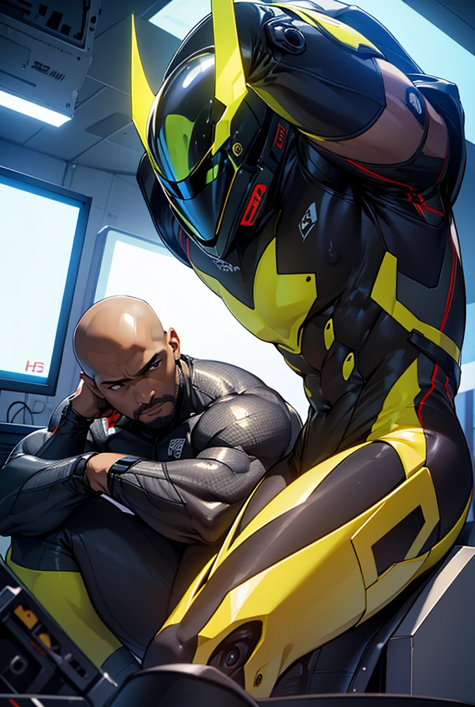 Uploaded to E621, Gay, NSFW, yiff, Adult, Explicit, sex, cum, abs, penetration, orgasm, best quality, masterpiece, high quality, Sexy Men, synth (vader-san), White, security robot, guards, bodyguard, bodyguard, very muscular, male muscular, sexy muscular, thick thighs, Long tail, hyper penis, hyper balls, guards 의상, Pick up a gun, attack pose, future city background, Bright screen