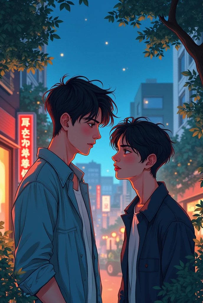 Una persona en la escuela hombre
Gay
Con un amigo
SCP 1008
Dibujo de manga y a mí me de Japón
Una persona con esquizofrenia
Una historia de amor romántica
🏳️🌈
Azul y verde
Hombre
