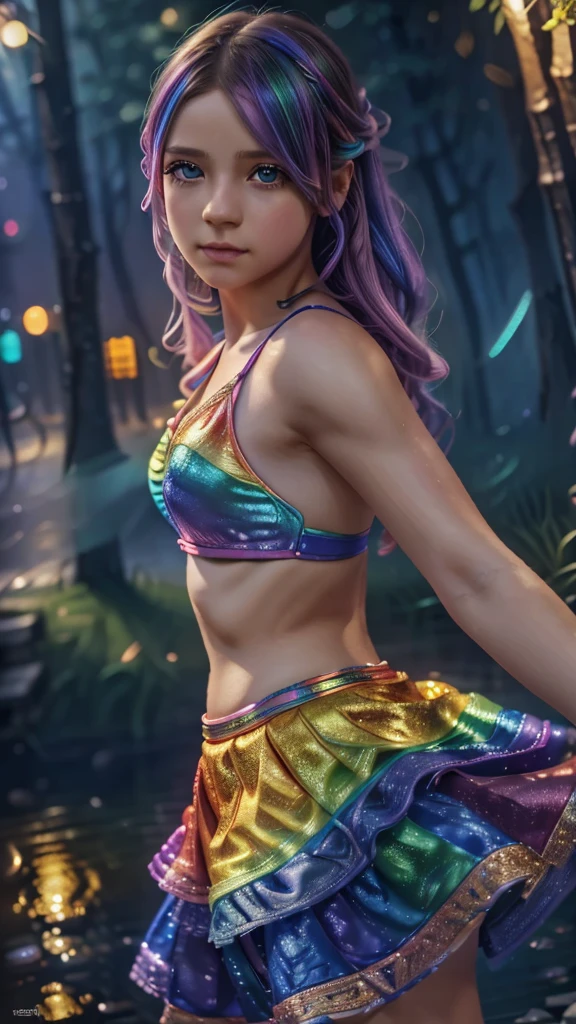 1girl,,rainbow hair,rainbow skirt,upscale gentleman's club,extremely detailed eyes and face,long eyelashes,photorealistic,highly detailed,ultra-detailed,(best quality,4k,8k,highres,masterpiece:1.2),ultra-detailed,(realistic,photorealistic,photo-realistic:1.37),HDR,UHD,studio lighting,ultra-fine painting,sharp focus,physically-based rendering,extreme detail description,professional,vivid colors,bokeh,cinematic lighting,intricate details,highly saturated colors