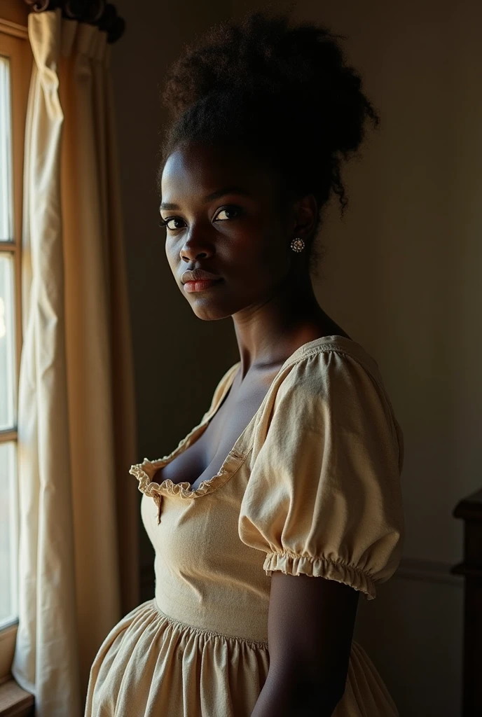 Sexy chica, , nsfw , ebony skin , desnuda
