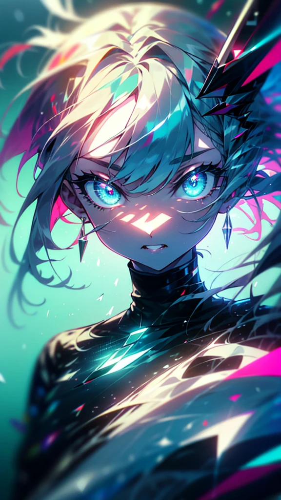 Anime - Stylistic image of a woman in a dress and a leather jacket, Use headphones, photorealistic anime girl rendering, CG art soft anime, Realistic 3D anime style, anime big breast. Soft lighting, Realistic anime art, digital anime art, detailed digital anime art, 4K anime style, advanced digital anime art, seductive anime girls, anime styled digital art, 3D style anime