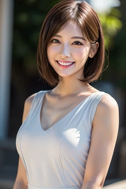 
Japanese women　Orthodox beauty, cute, cute, Mishii, smile, yamato nadeshiko, Ultra-realistic, More realistic, Real women, Looks real,whole body、 Super Real, Short Hair, Upper Body　High resolution, 　Red dress
