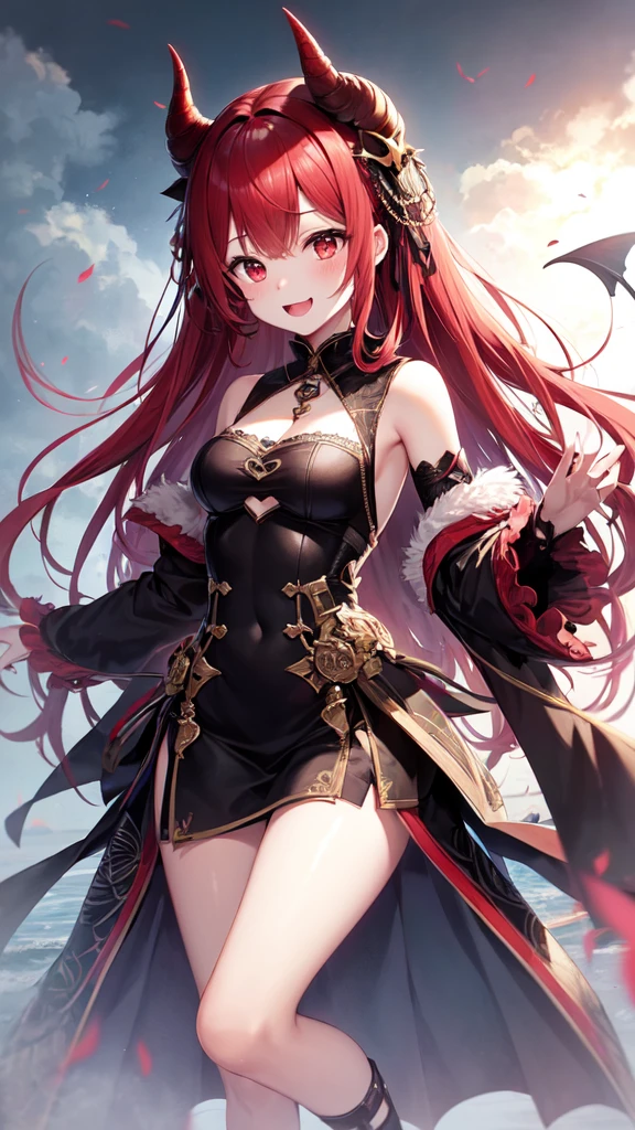 Kasane Teto,Red Hair,Vertical Roll