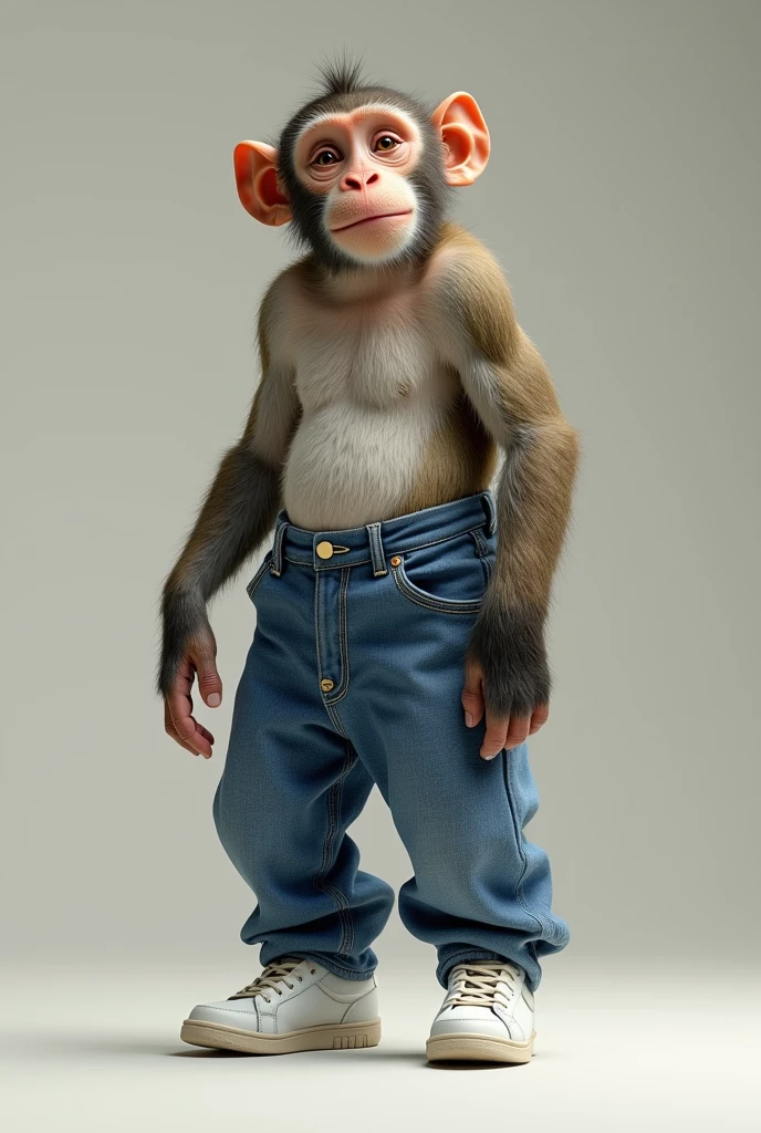 Monkey in underwear