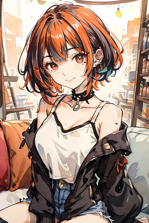 masutepiece, High quality, ultra-quality, The best lighting, 1girl in, ((Kurumi Tokisaki)), Long hair, Black hair, low twintails, monochromes, ((Right red eye:1, Left yellow eye:1)), Black school uniform, ((Black school uniform)), ((Big Breast)), ((Large Thigh)), Smile, blush, Cute face, ((Gesgao Face)), Standing, Sexy body, Sexy, tattoos all over body, Tattooed face, (((tattooed))),Looking at Viewer, Breasts are big, NSFW, (((mont)))