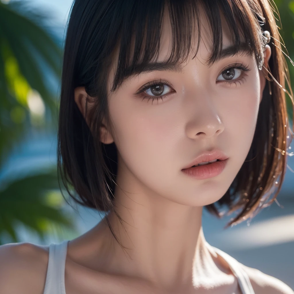 (Browsing Caution:1,4),Mix 4, (8k, RAWphotograph, Highest quality, Tabletop: 1.45), (Realistic, Realistic: 1.37), and, cute, bed,illumination, night, プロのillumination, photographn mapping, Radio City, Physically Based Rendering, Gradient Brunette, 高品質のphotograph, High resolution, 1080P, (Beautiful face), (Detailed facial depiction), (Detailed description of the hand), (Delicate CG), 極端な光and影, Rich details, (Detailed facial features), (Highest quality), (Fine Eyes), Look in front of you,Beautiful woman, Highly detailed face, Highly detailed lips, Fine Eyes, double eyelid,  超High resolution, (Faithfulness: 1.4), photograph, 1 person, [(sad)],  , Thin limbs, sunlight, movie, Cool pose, I Cup, Highest qualityな完璧なボディ, photographのような, (1 person: 1.3), Perfect balance, (Huge, Perfect breasts, Areola),(Realistic, Photorealistic:1.37),1 personの少女, Cowboy Shot,Professional Lighting, Photon Mapping, Radio City, RAWphotograph、(Photorealistic:1.4)、Octane Rendering、Complex 3D rendering with ultra-detail, Studio Soft Light, Rim Light, Vivid details, Super Detail, Realistic skin texture, Detailed aspect, Beautiful details in the eyes, Highly detailed CG Unity 16k wallpaper, compensate, (Detailed Background:1.2),Highest quality, 超A high resolution, Tabletop, 1 personの少女, 20-year-old, , cute顔,((Light on face:1.2)),((movie照明:1.2)),(Photorealism:1.4),((30 piercings in left ear)),((necklace)),((A woman who always smiles)),((nightのプールサイド:1.4)),((Lighting on face:1.1)),((Close-up of face:1.2)),((Delicately depicting the face:1.2)),((Multicolor hair color:1.2))(Pixie Cut:1.5),(((全身Completely naked))),(((nsfw))),(((Completely naked)))