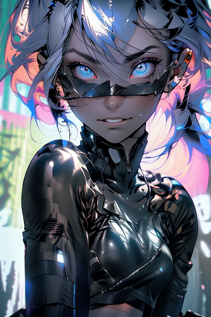 (((Full body latex bondage suit))),(((masterpiece, Highest quality))),(((alone:1.2))),(((One Girl:1.2))),32K Wallpapers, Very detailed,(((((portfolio))))),(((((close))))),(((((Breast augmentation))))),((((More angles)))),(((highlight))),(((completion. Detailed face))),((((Very talented)))),(((((The most complex machine))))),(((Genius Mechanic))),((Overall colorful)),(((((Huge breasts,Browsing Caution,((BDSM)),((Ripped latex bondage)),Erect nipples,Transparent chest,Pink nipples,A woman experiencing orgasm,,grab penis with hand,Sweat coming out of penis,Realistic Face,Beautiful image quality,Woman having sex,Beautiful face,Beautiful eyes,