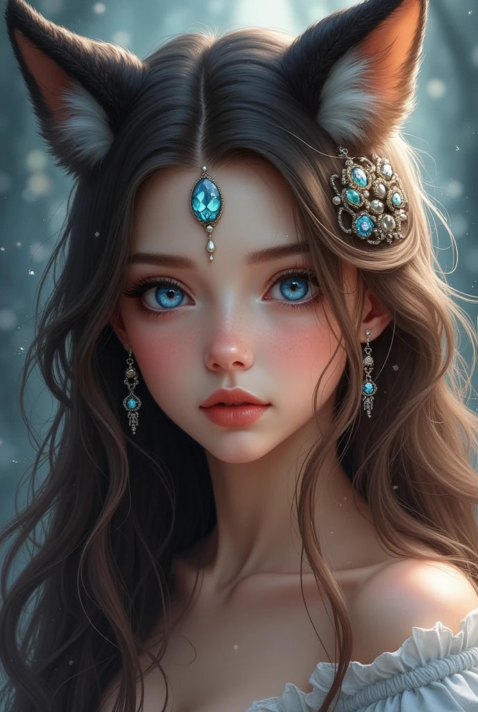Barbara Palvin as an leopard in the crystals jungle, symmetrical face, detailed face features, sharp eyes, soft skin, by Jacek Yerka, by Stanisław Ignacy Witkiewicz, hdr, highly detailed, photorealistic, crisp quality, award winning, delicate detail, 4k, high definition, ultra realistic, masterpiece, hyperrealistic, trendy, heavenly, sublime, exceptional, glamorous, fabulous, very beautiful, excellent, spectacular, dreamy, exquisite, irresistible, elegant, very attractive, amazing, unique, alluring, very refined, adorable, perfect face, detailed face, astonishing, polished, very pretty, appealing --2
