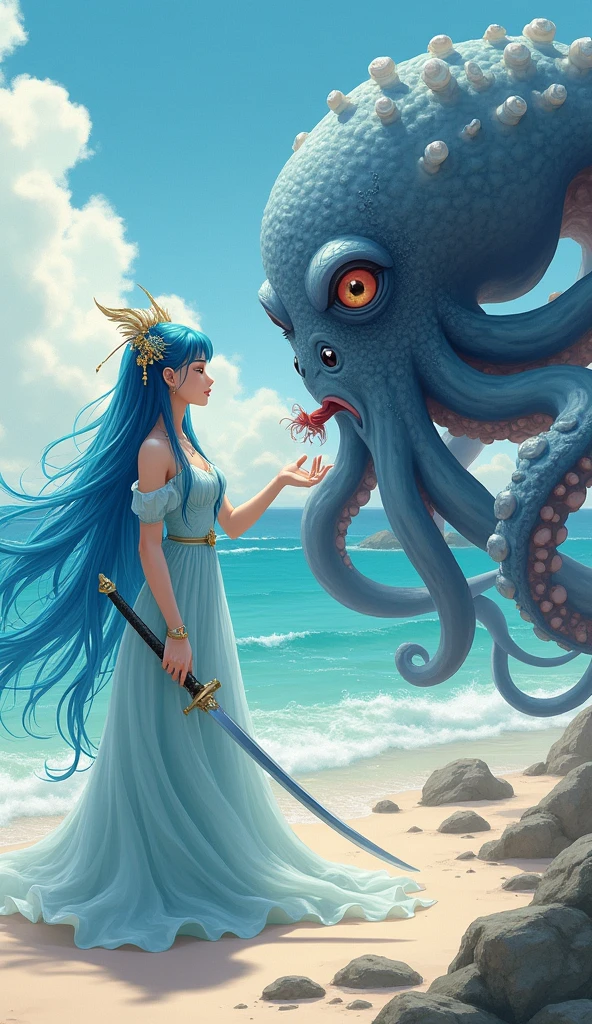 official art, Unity 8k wallpaper, super detailed, beautiful, beautiful, masterpiece, best quality,
Montage, Romance, 2 girls, 18 years old, (full nude: 1.5,), green hair, tattoos, (riding a giant octopus with octopus tentacles wrapped around the body: 1.8), stiletto heels, ((color refraction)), ((cinematic light)), (overexposure), huge waves