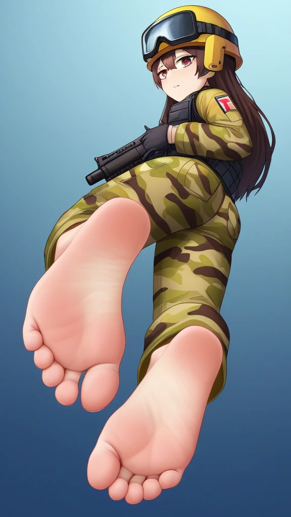 Meisterwerk, best quality, Hogtie, Beautiful girl, Girl Tied Up, Sportkleidung, Big butt, Ballknebel, Girl blushes, Girl lies on her stomach, viele Seile, Girl completely immobile, Girl helpless, Arms tied behind the back, Blick in die Kamera