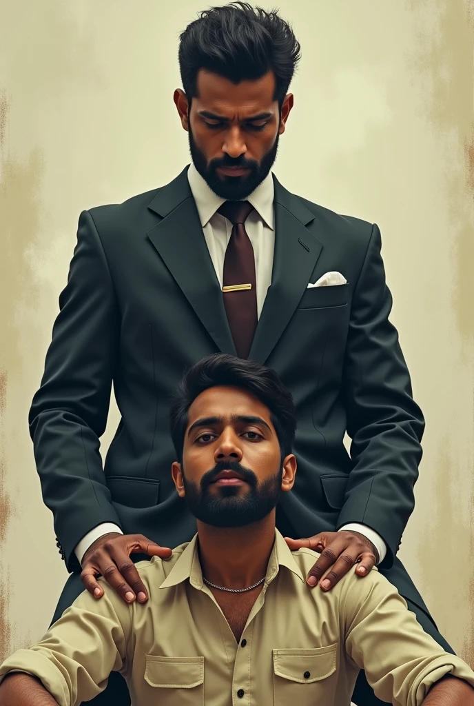 Formal suit indian Gay couple doing tounge to tounge kissing in office, Pehlwan man Indian Gurjar 40 years old man doing tounge to tounge kissing, sucking tounge, with eyes closed, the head is tilted back doing body play, big shinning eyes big lips wide jawline beautiful hunk face spiky black hairstyle, oiled body, hot body playing poses, His perfect( big huge penis) is (coming out) of his pant,masterpieces, sucking, erotic, exotic,, hd, hdr, D750F nikon, Cinematic, bright colors