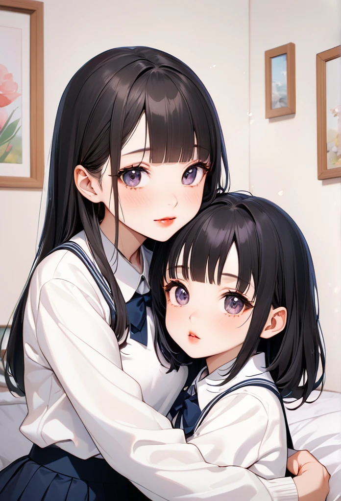 (baby:1.5), (absurdes, 8K, 4K, Tabletop, Extremely detailed:1.2), highest quality, Perfect Anatomy,Perfect Face,Look forward,High humidity,shortness of breath,High humidity,humid,blush, Black Hair, Hair ties, hair band, Outdoor, hair ornaments, Long Hair, Twin tails, (Sweaty:1.2), Embarrassing, (wet:1.2), (rain:1.2), (Oily skin:1.1), Nude, Browsing Caution, In the city, on the road, In the crowd, convenience store, (Very short stature:1.5), (cum body:1.6), (Two little girls are kissing each other:1.5), (Both eyes closed:1.3), A happy smile, (night:1.2), (surrounded by a group of old people:1.8), (orgasm:1.6), (Surrounded by penises:1.6), (Little girls sitting side by side:1.3), (She is masturbating the penis in front of her.:1.5)