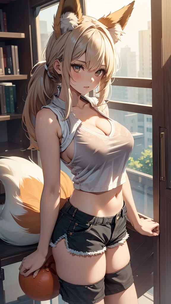 Anime Waifu beautiful detailed eyes, beautiful detailed lips, extremely detailed eyes and face, longeyelashes, 1girl, sensual, young woman, medium breasts, beautiful feminine face, nice thighs, slim, sexy, erotic, beautiful clothes, perfect body, cinematic lighting and framing, (best quality,4k,8k,highres,masterpiece:1.2),ultra-detailed,digital painting,portrait,glamorous,highly detailed,soft lighting,warm color tones beautiful detailed eyes, beautiful detailed lips, extremely detailed eyes and face, longeyelashes, 1girl, cute anime girl, girl in hot yoga shorts, detailed face, detailed clothing, photorealistic, highly detailed, hyper realistic, masterpiece, 8k, realistic lighting, studio lighting, cinematic lighting, warm colors, vibrant colors, bright colors, soft lighting, golden hour, glowing skin, flawless skin